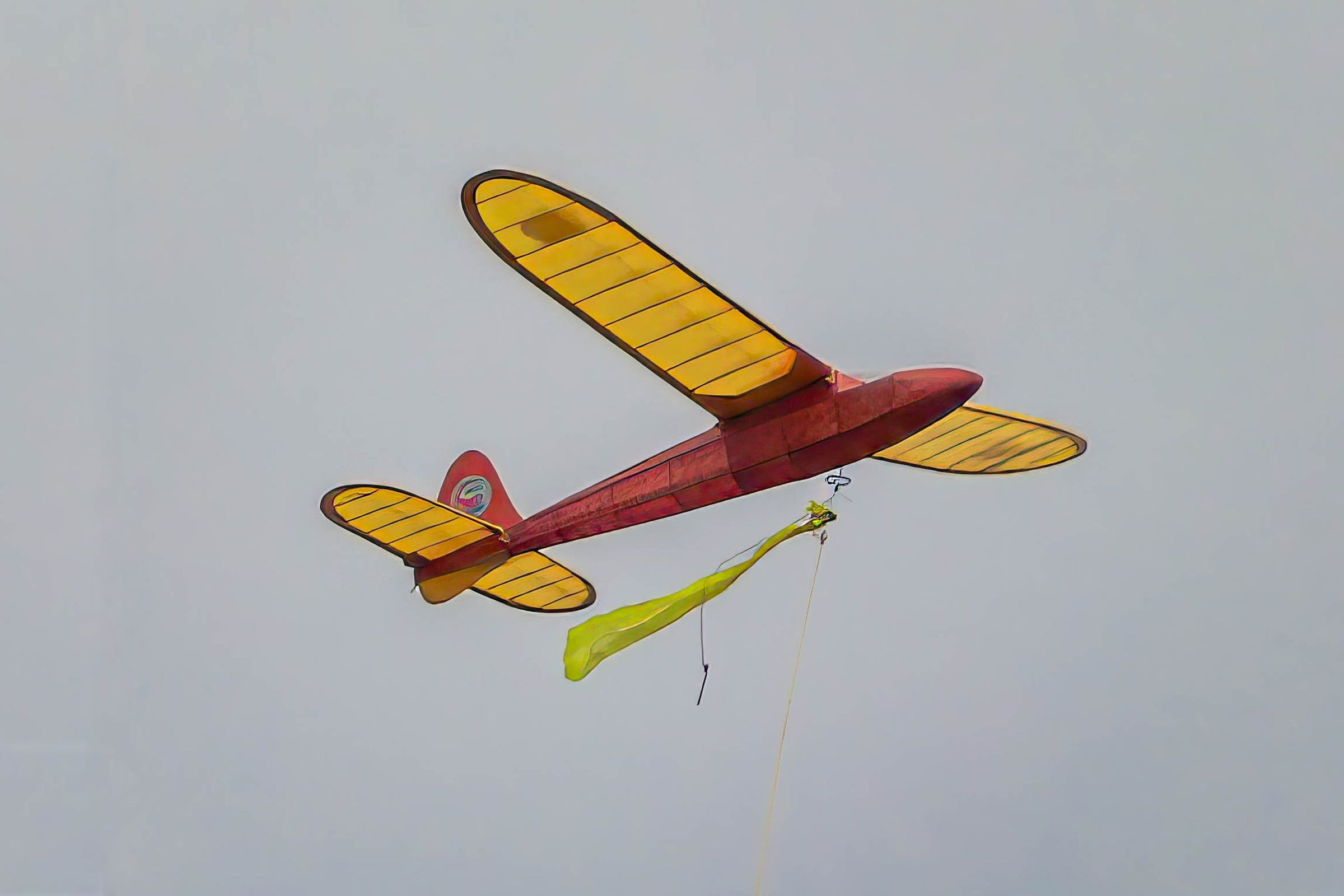 Another stunning photo by Tony Martin Brian Lever 3rd place Frog Diana in Hi Start Glider 2025 Flying Aces.
