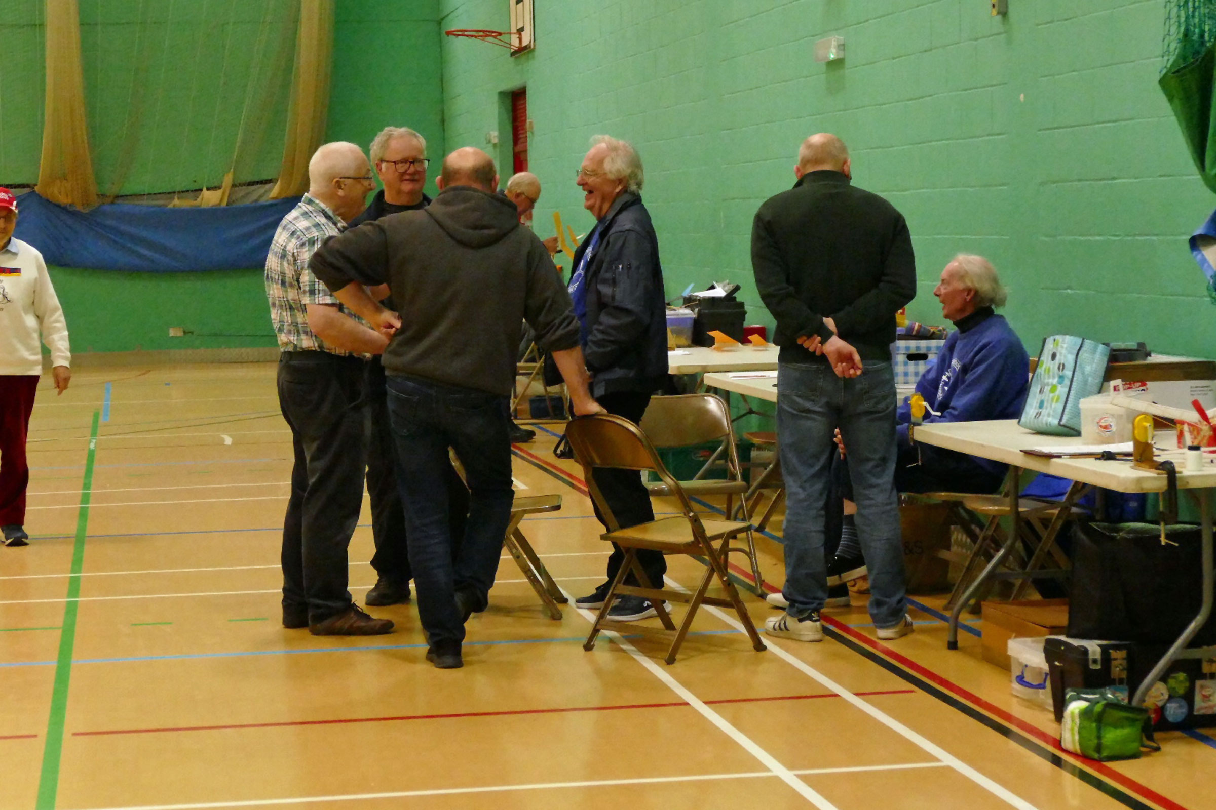 Bushfield indoor meetings are always a great day out or should that be in? What is more, the PMFC organizers even provide friendly banter at no extra charge! 29th March 2026. 